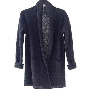 Gorgeous!!! Peruvian Connection Black Cardigan Sweater